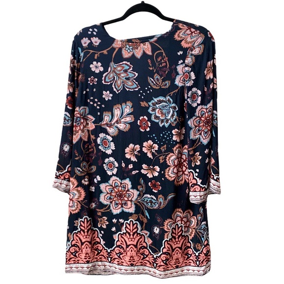 Ecote Dresses & Skirts - Ecote Urban Outfitters | navy floral dress
